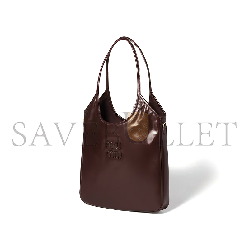 MIU MIU IVY LEATHER BAG 5BG311 (40*35cm) MIU MIU IVY LEATHER BAG 5BG311 (40*35cm)